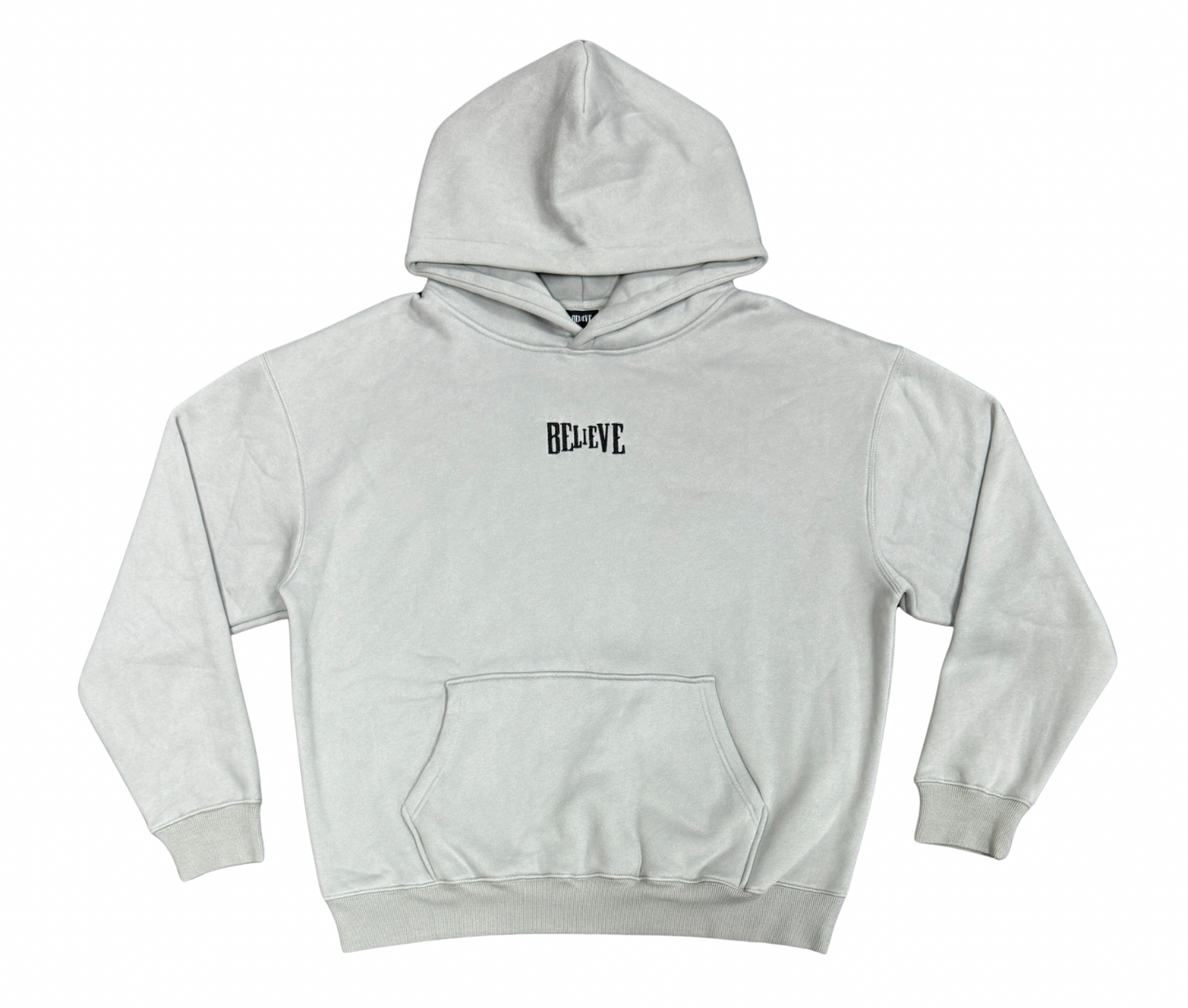 Believe Logo Oversized Hoodie