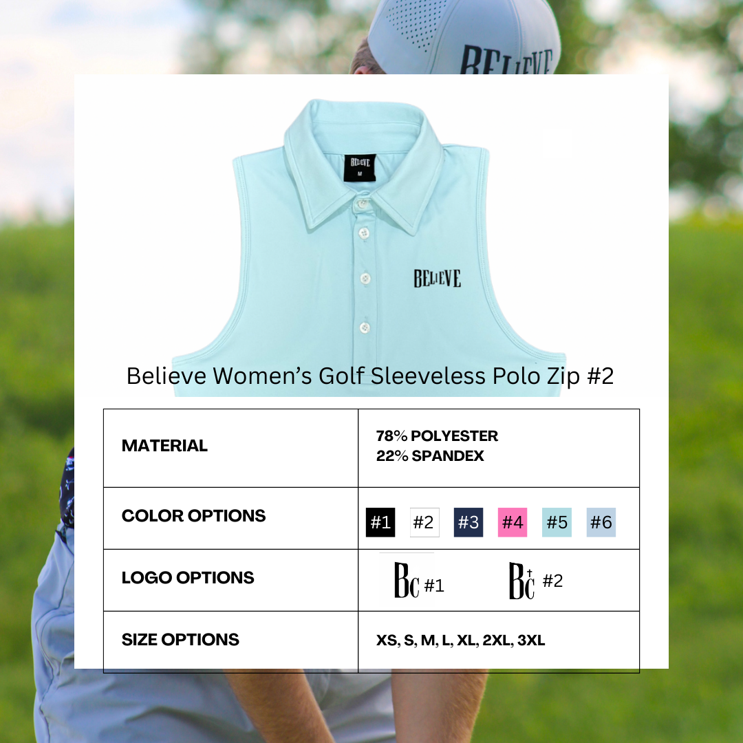 Women's Golf Sleeveless Polo