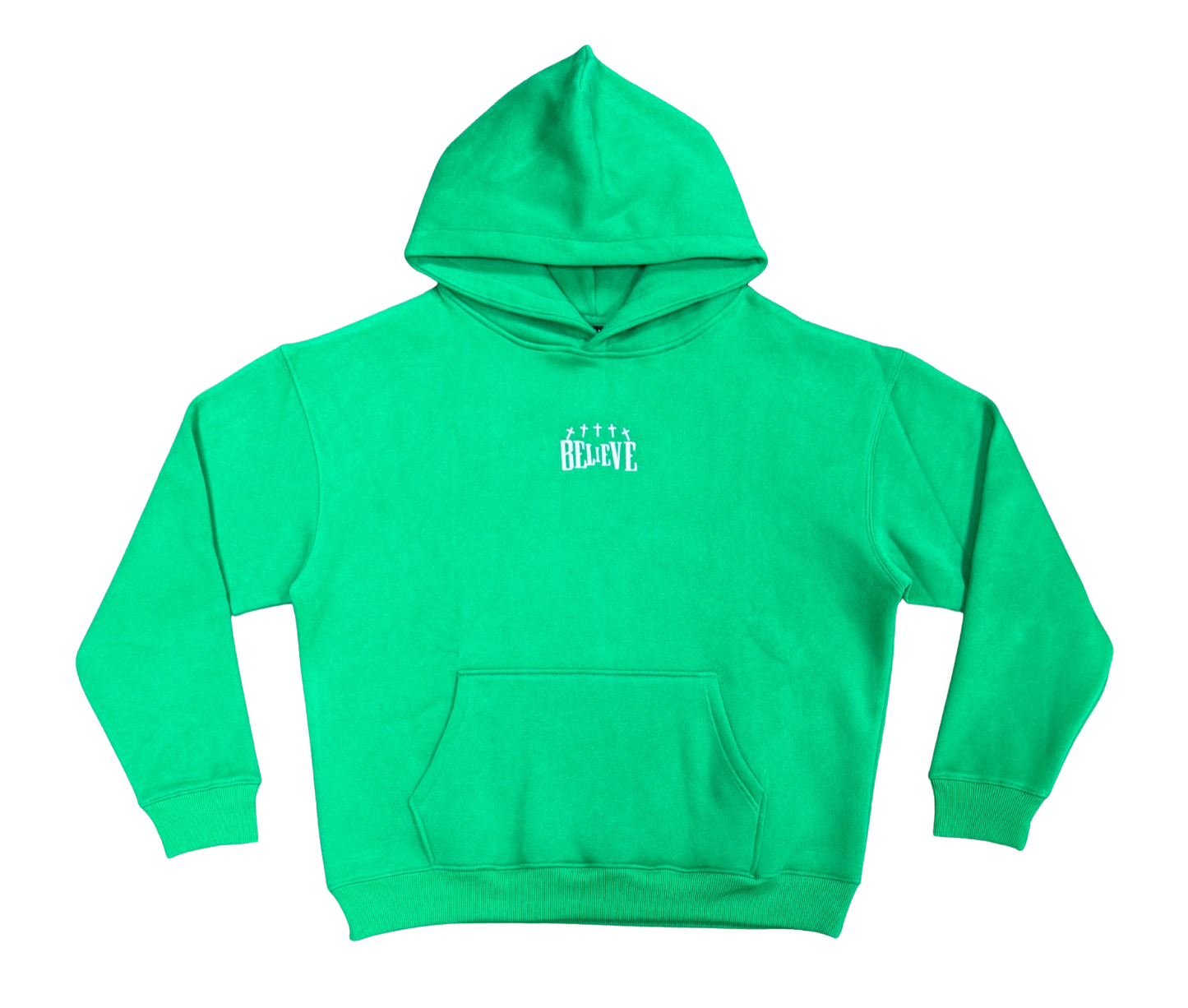 Believe cross oversized Hoodie