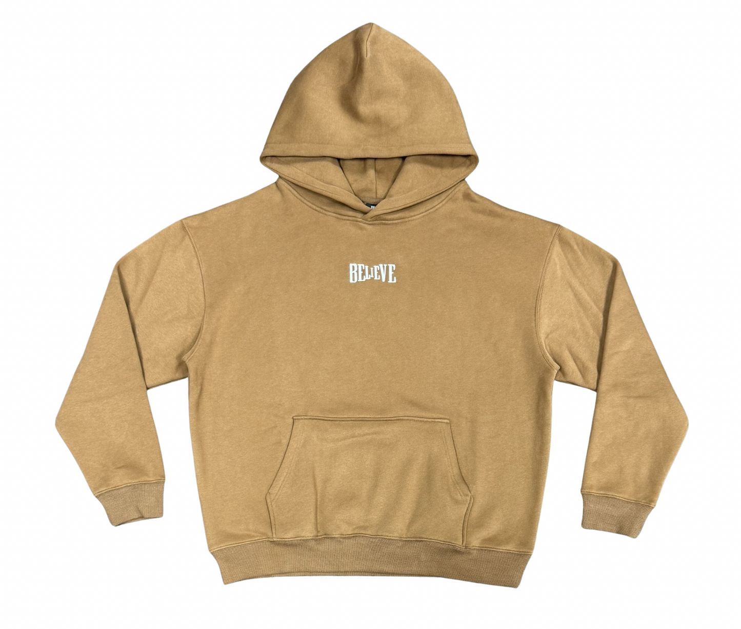 Believe Logo Oversized Hoodie