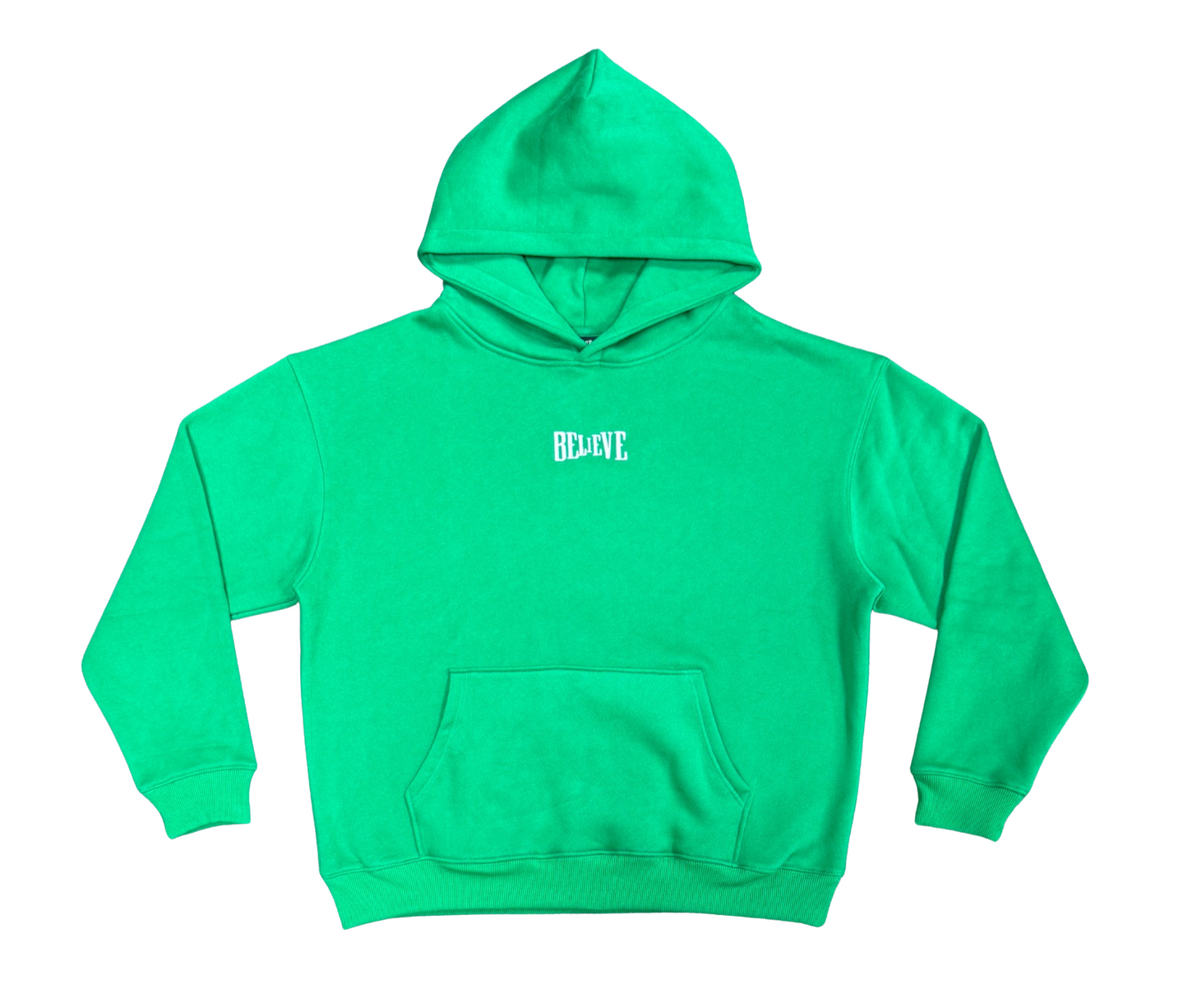 Believe Logo Oversized Hoodie