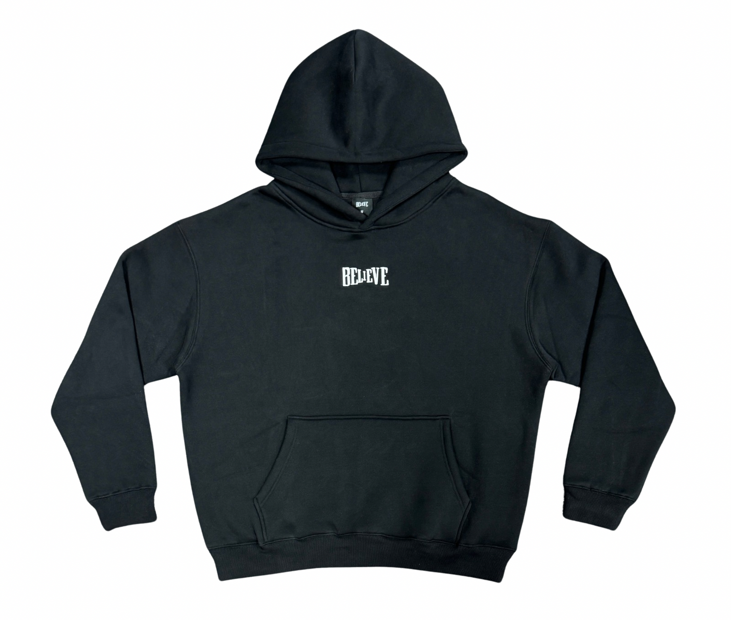Believe Logo Oversized Hoodie