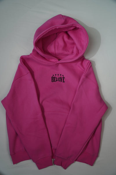 Believe cross oversized Hoodie