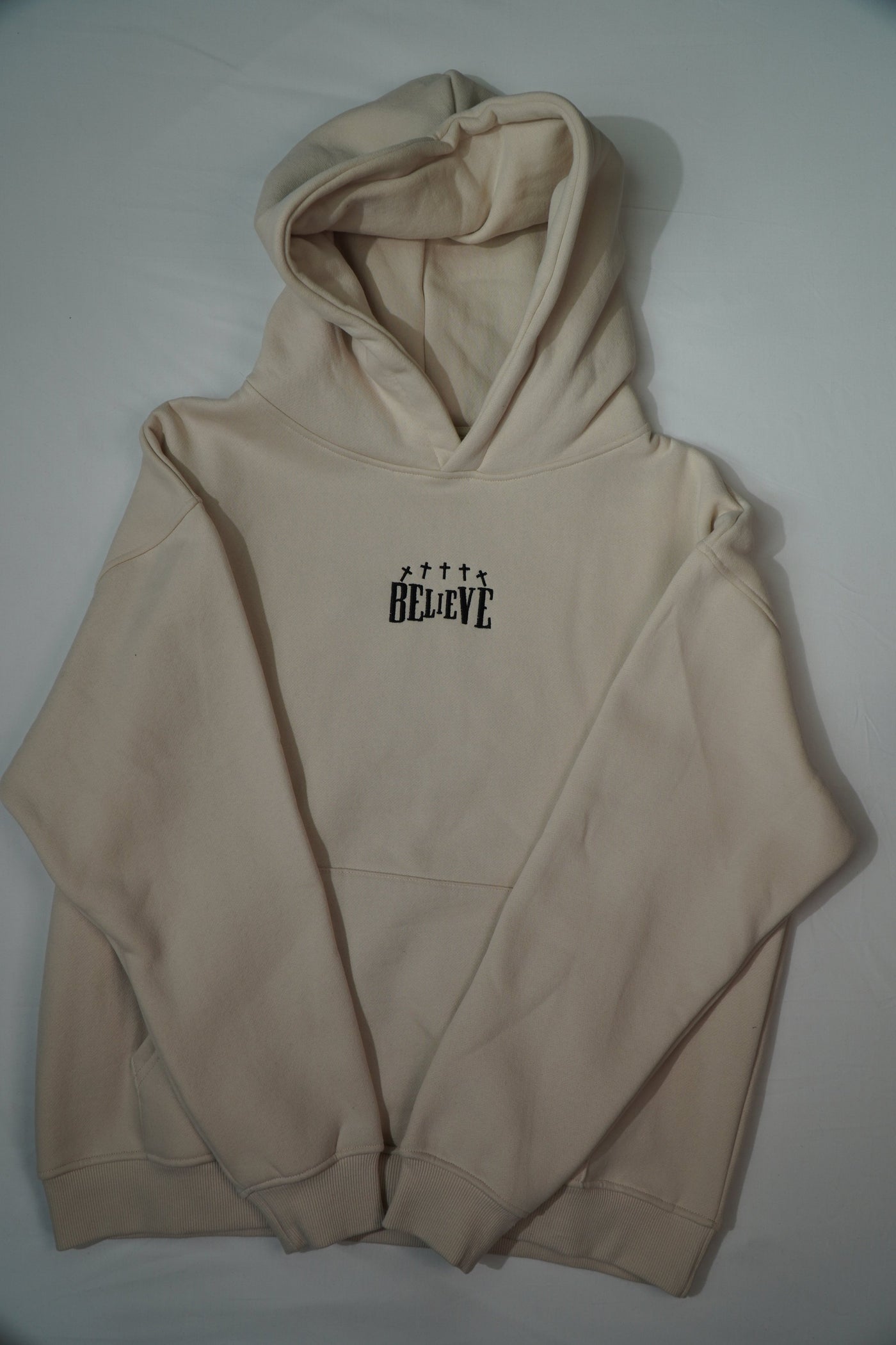 Believe cross oversized Hoodie - Believe Co