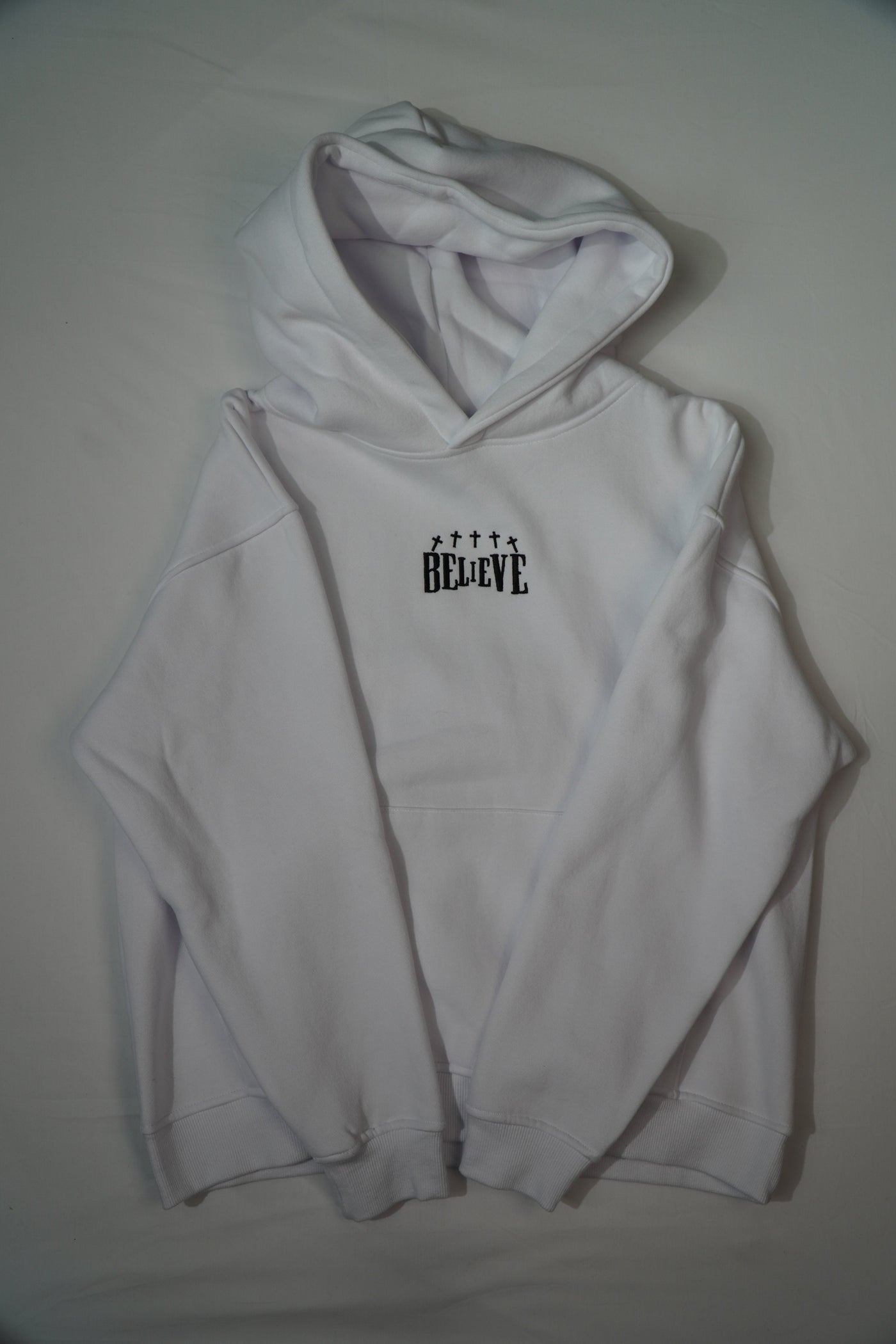 Believe cross oversized Hoodie - Believe Co