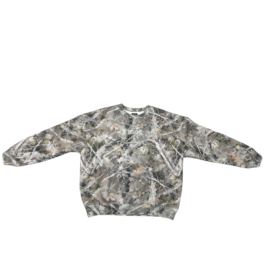 Camo Crewneck